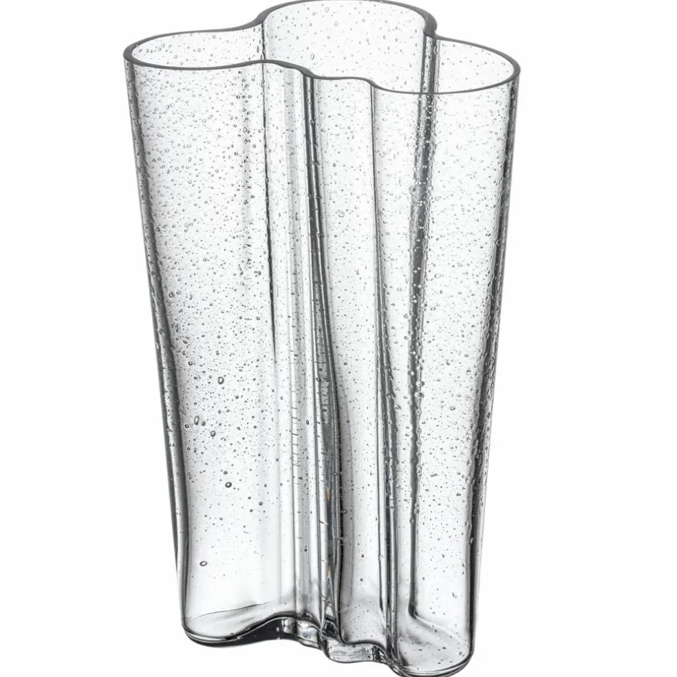 Aalto vase bobleglass 20 cm, klar