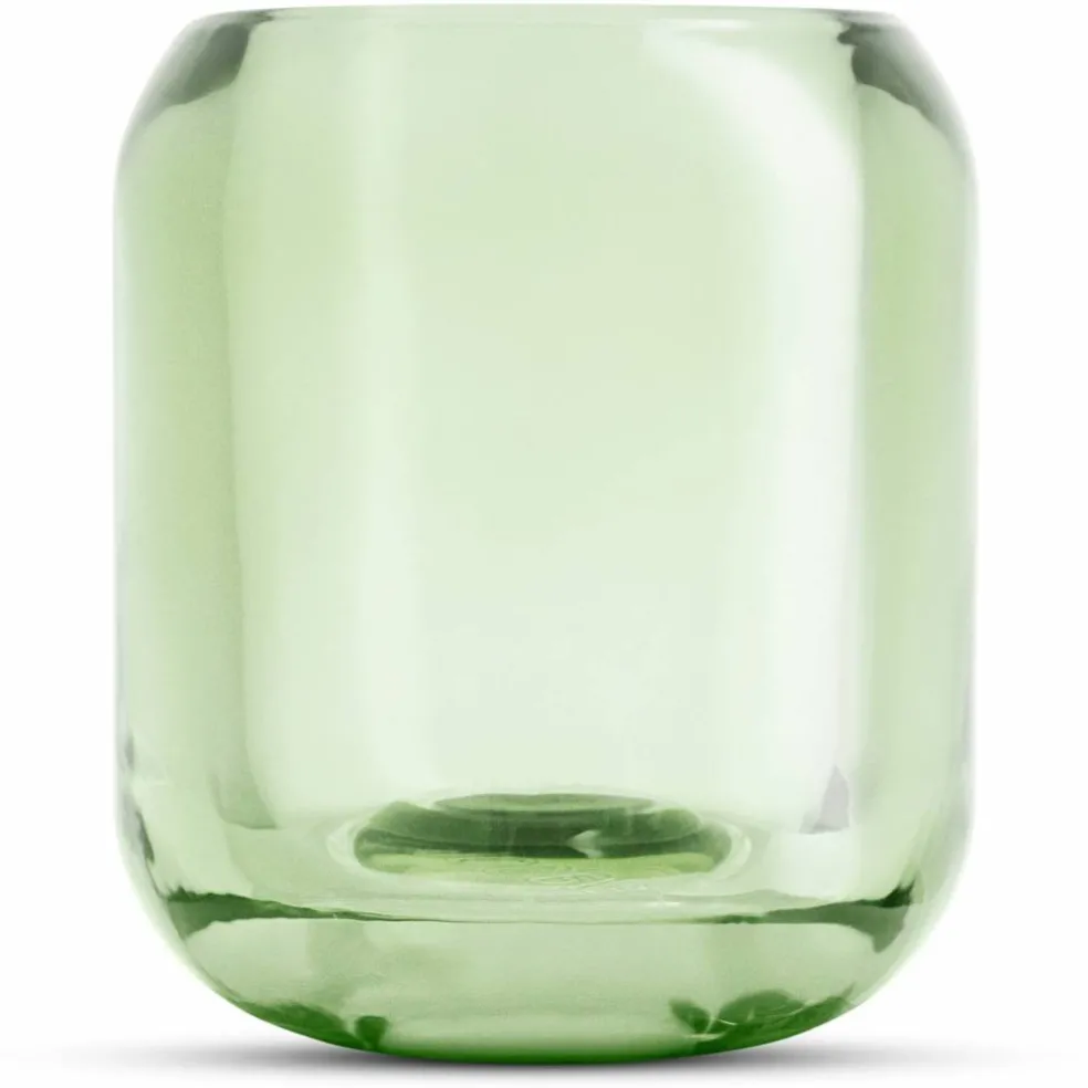 Acorn telysholder, 2 stk. grønn jade