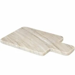 Adam serveringsbrett 30 × 17 cm, hvit marmor
