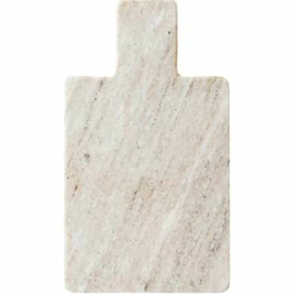 Adam serveringsbrett 30 × 17 cm, hvit marmor