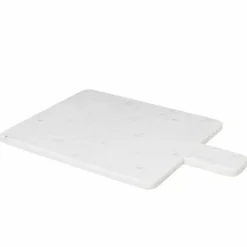 Adam serveringsbrett 45 × 30 cm, hvit marmor