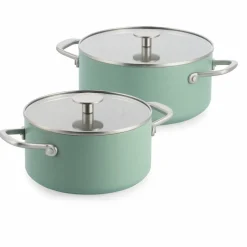 Advanced Hard Anodized kokekarsett 20 & 24 cm, cardamom