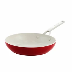 Advanced Hard Anodized stekepanne 28 cm, empire red