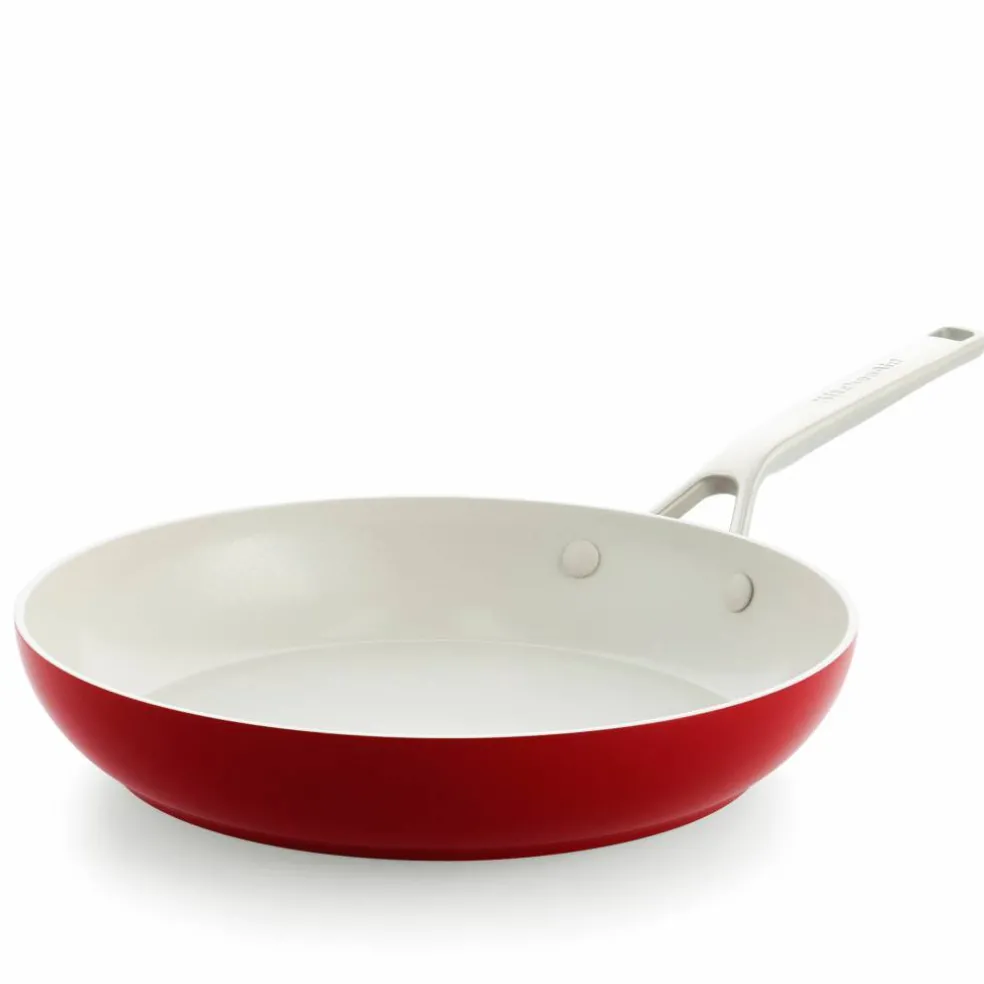 Advanced Hard Anodized stekepanne 28 cm, empire red