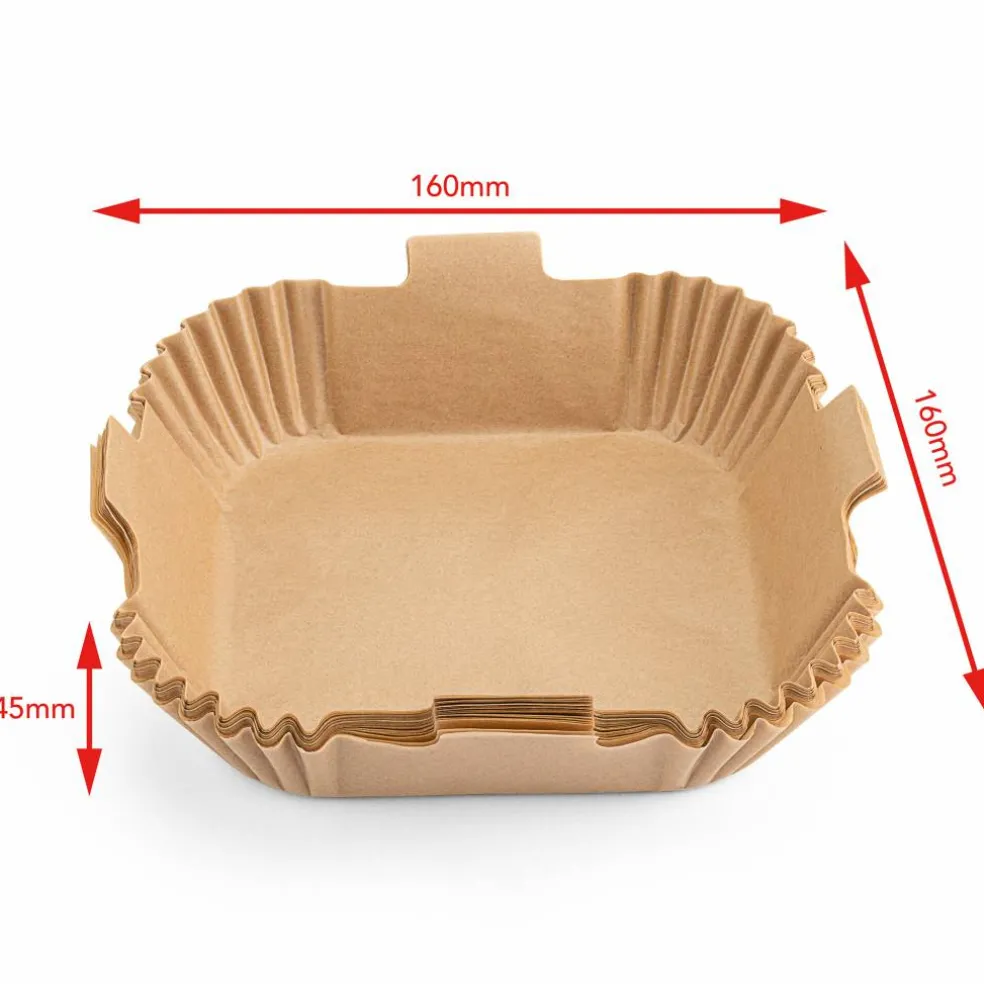 AFP-16 Airfryer bakepapir 16 × 4,5 cm, 50 stk.