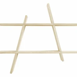 A-hylle, ask, stor (78x12x67 cm)