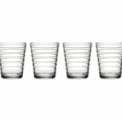 Aino Aalto Glass 22cl 4 stk, Klar
