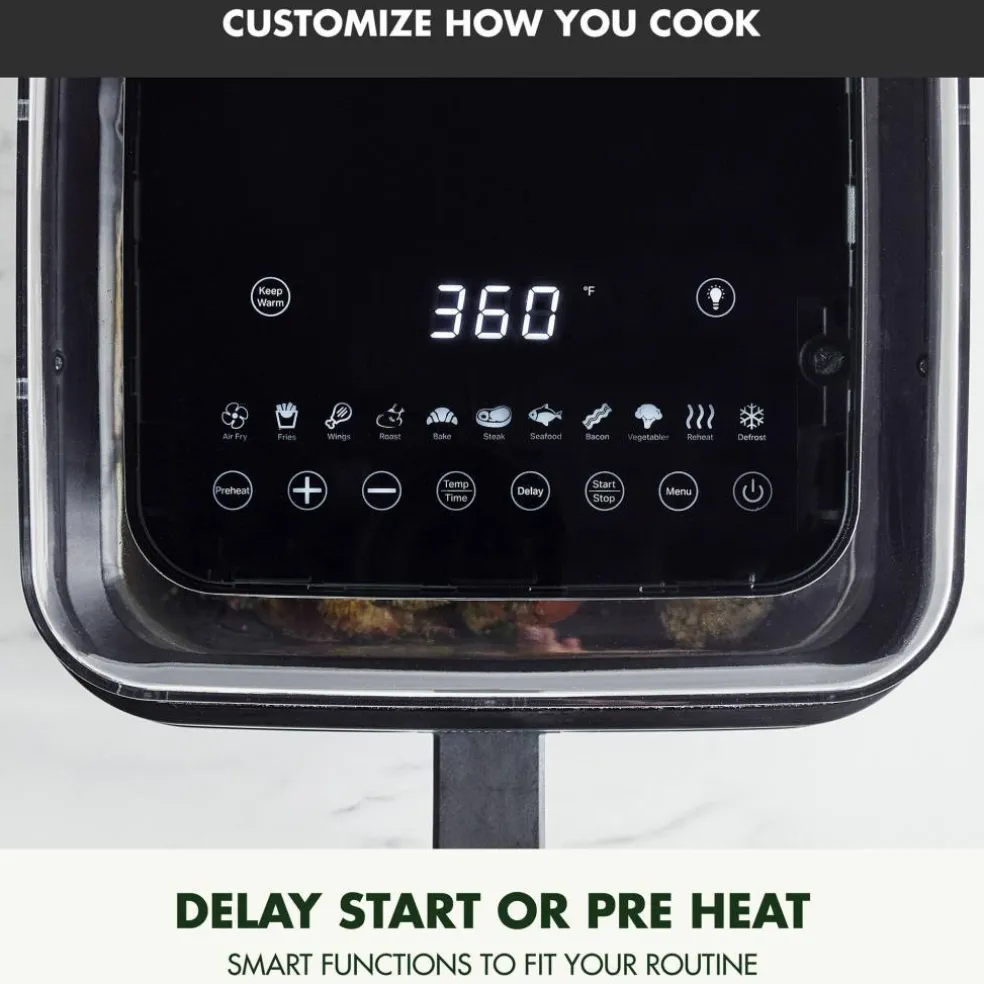 Airfryer 7 liter, svart