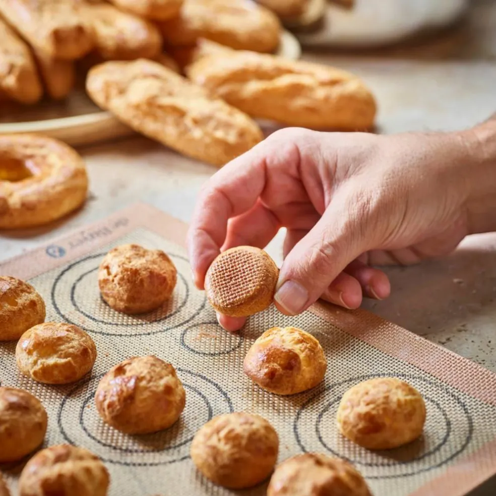 Airmat bakeunderlag til petit-choux-deig