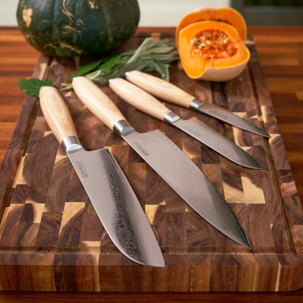 Akio knivsett med 4 kniver