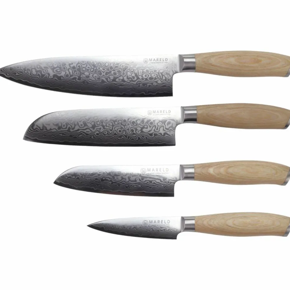 Akio knivsett med 4 kniver