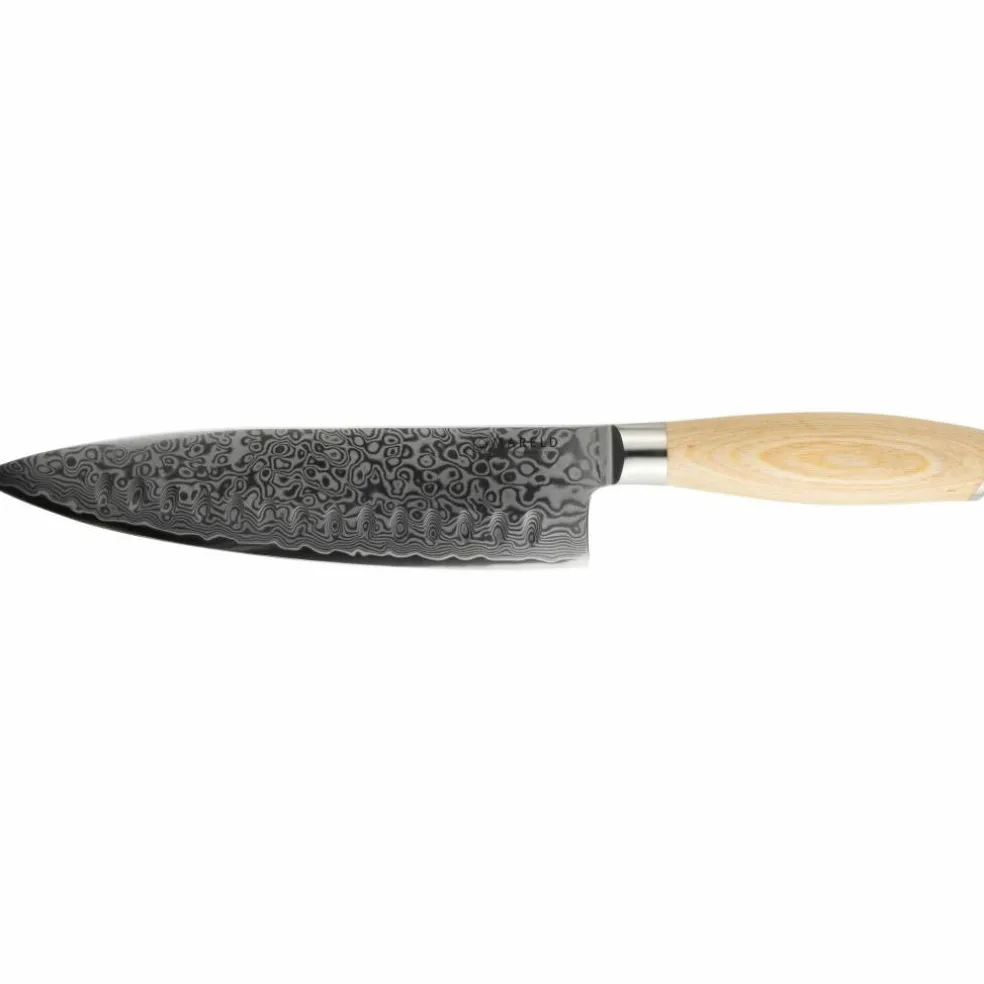 Akio Kokkekniv Olivenslipt, 21 cm