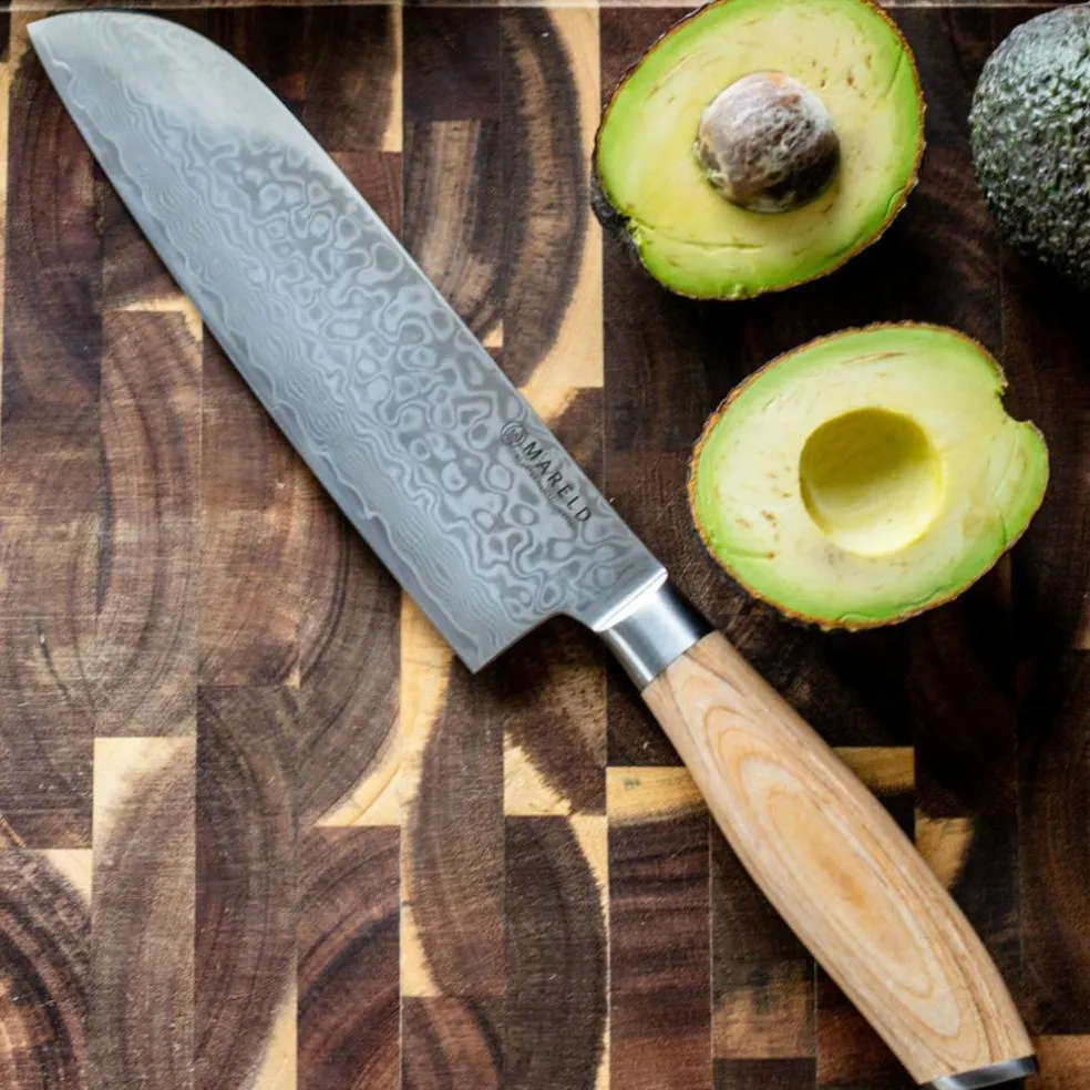 Akio santoku-kniv, 18 cm