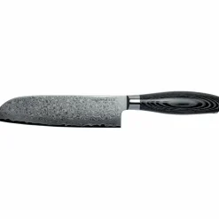 Akio santokukniv 18 cm, svart