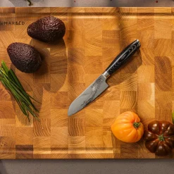 Akio santokukniv 13 cm, svart