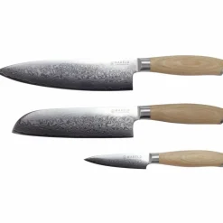 Akio Santoku knivsett, 3 kniver