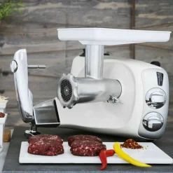 AKM 6230 Kjøkkenmaskin + Deluxepakke, black chrome