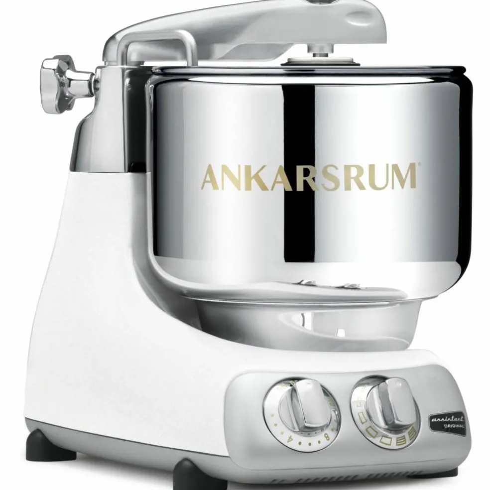 AKM 6230 kjøkkenmaskin med iskremmaskin, rustic maroon