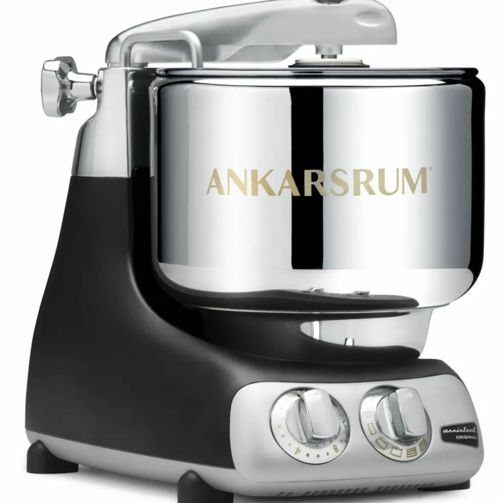 AKM 6230 kjøkkenmaskin med iskremmaskin, rustic maroon