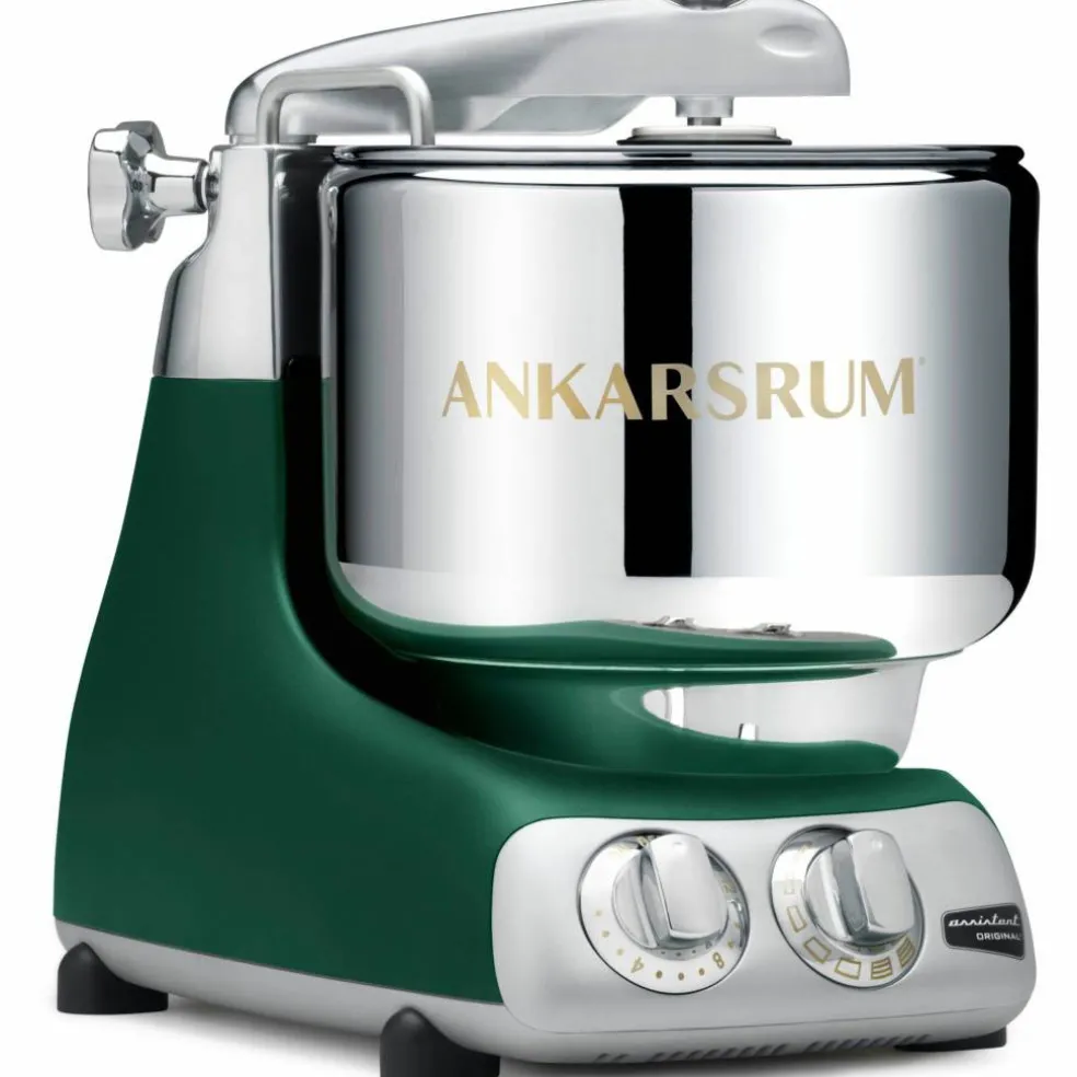 AKM 6230 kjøkkenmaskin med iskremmaskin, rustic maroon
