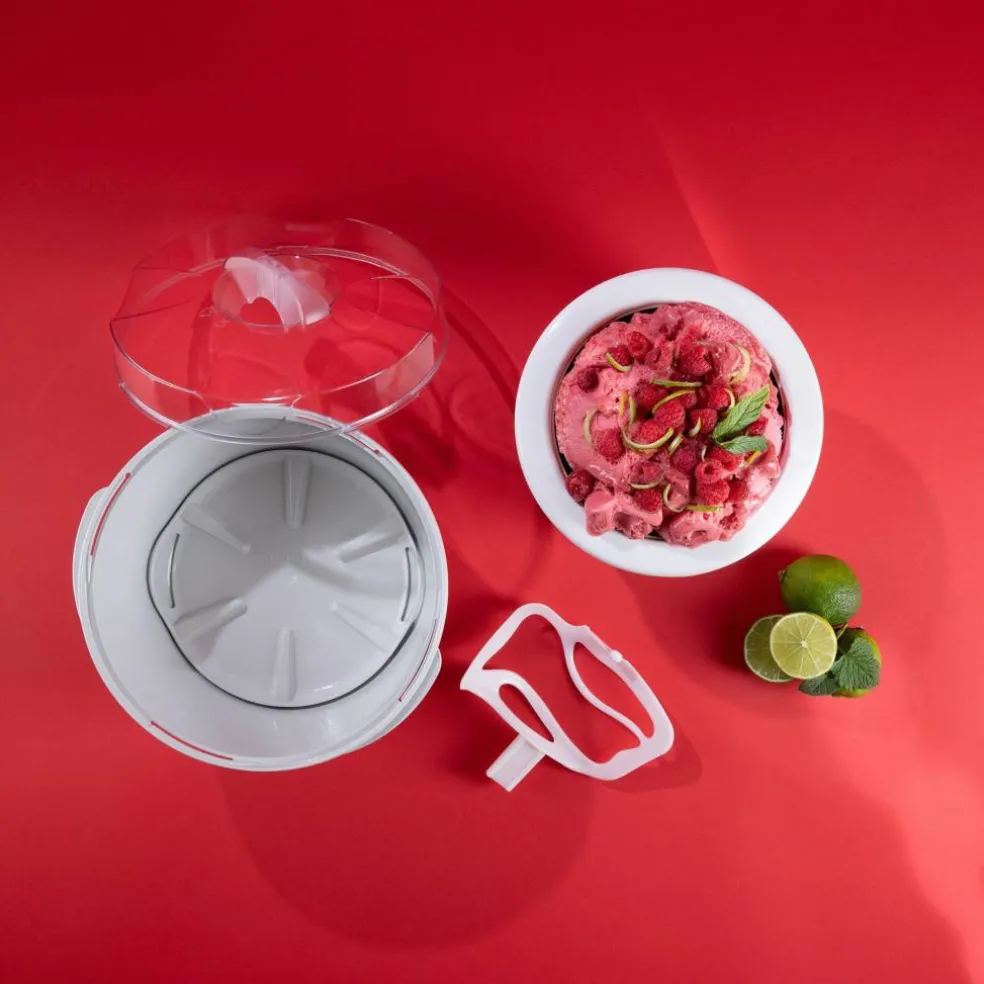 AKM 6230 kjøkkenmaskin med iskremmaskin, forest green