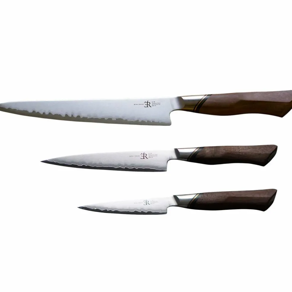 A-30 Knivsett - trancherkniv, universalkniv & skrellekniv