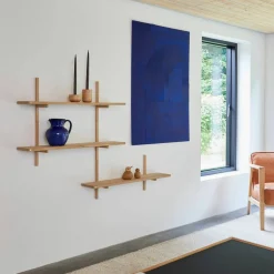 A Light Shelf Oak, 90 x 21 x 35 cm
