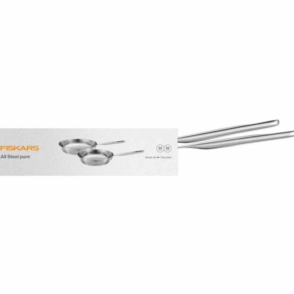 All Steel Pure stekepannesett, 24+28 cm