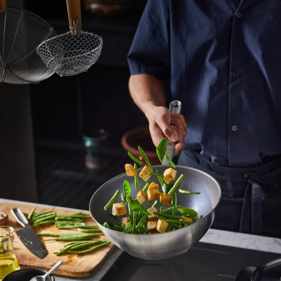 All Steel wok 28 cm