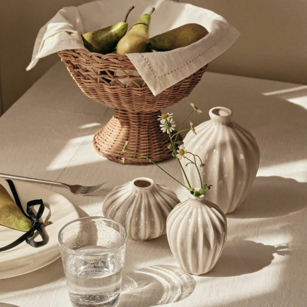 Amalie Vase 3-pakning, brun