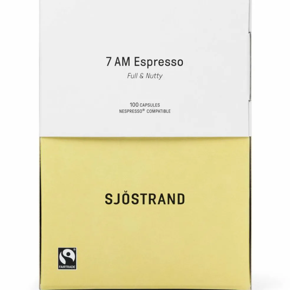7 AM Espresso kaffekapsler 100-pakning