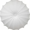 Anna takplafond, 60 cm, bomull, hvit
