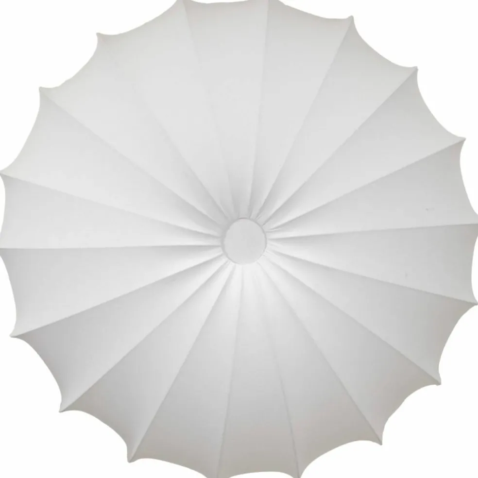 Anna takplafond, 60 cm, bomull, hvit