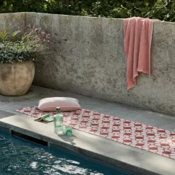 Anya teppe 300 x 70 cm, brick/pearl pink