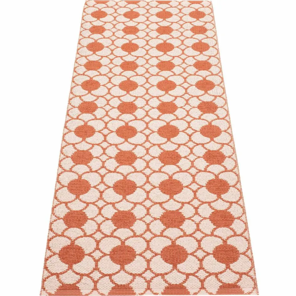 Anya teppe 200 x 70 cm, pale orange/vanilla