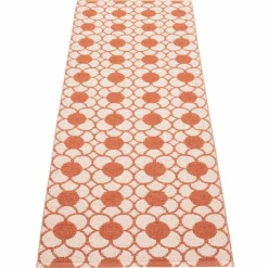 Anya teppe 200 x 70 cm, river blue/vanilla