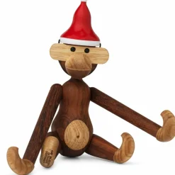 Ape med nisselue, teak- og limbatre