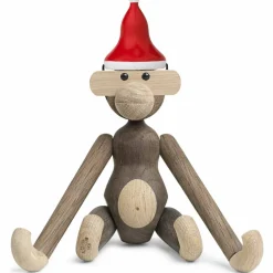 Ape med nisselue, teak- og limbatre