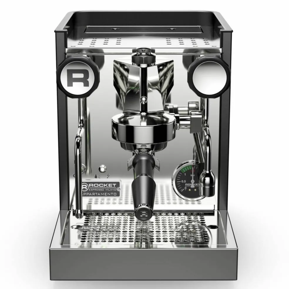 Appartamento TCA espressomaskin, krom/kobber