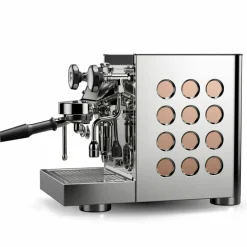 Appartamento TCA espressomaskin, krom/kobber