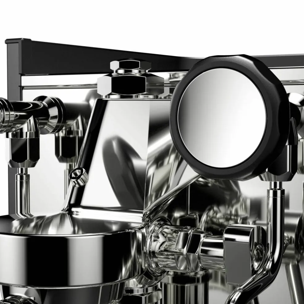 Appartamento TCA espressomaskin, krom/kobber