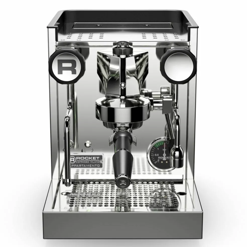 Appartamento TCA espressomaskin, krom/kobber