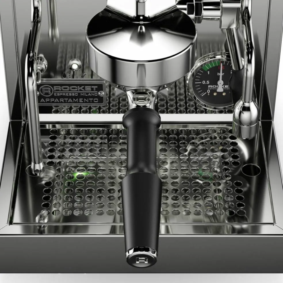 Appartamento TCA espressomaskin, krom/hvit