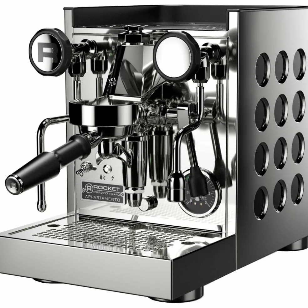 Appartamento TCA espressomaskin, krom/hvit