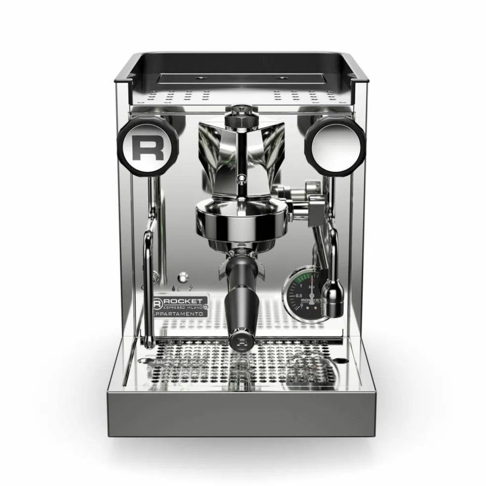 Appartamento TCA espressomaskin, krom/hvit