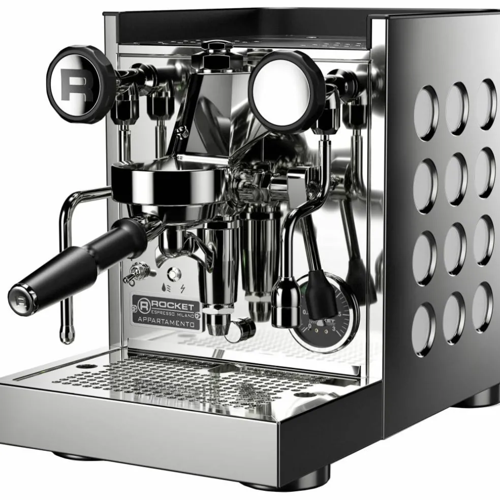 Appartamento TCA espressomaskin, svart/kobber