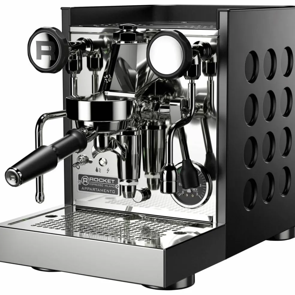 Appartamento TCA espressomaskin, svart/kobber