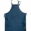 Aron Denim forkle, blå