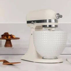 Artisan KSM156CXEPL kjøkkenmaskin 4,7 liter, white on white + rustfri bolle