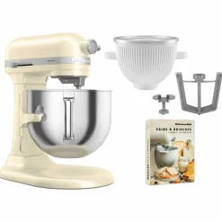 Artisan 5KSM70SHXE kjøkkenmaskin 6,6 liter + 5KSMICM Ice Cream Maker, imperial black